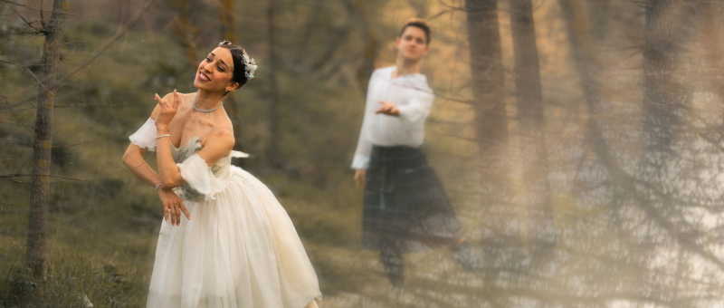 La Sylphide Cristina Casa y Yanier Gómez Noda